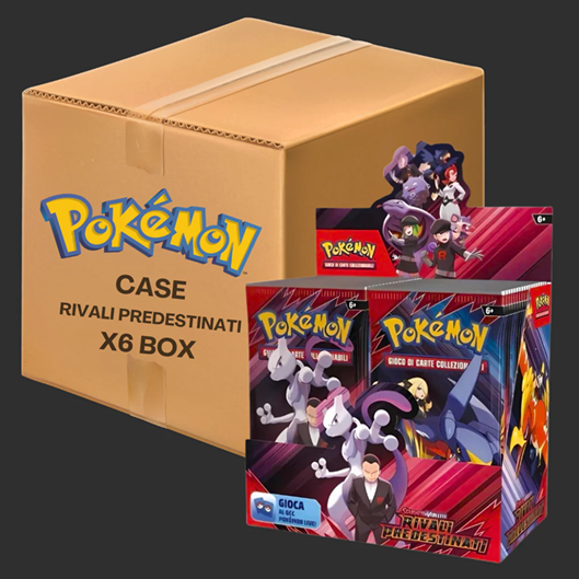 Pokémon Scarlatto e Violetto Rivali Predestinati (Case 6 Box) ITA