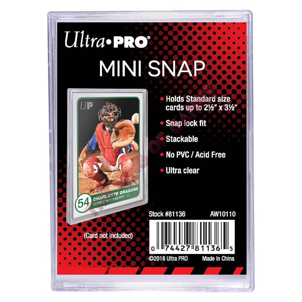 Ultra PRO - Mini SNAP Card Holder
