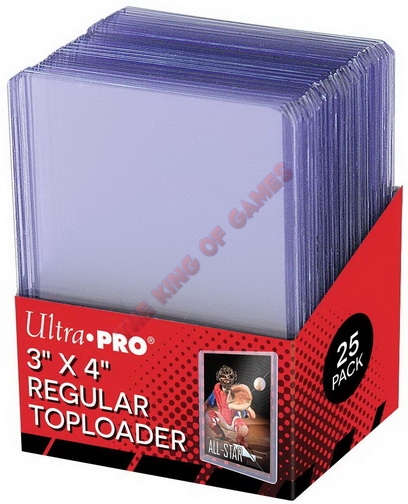 Ultra PRO Confezione 25 Toploader Regular 3" X 4"