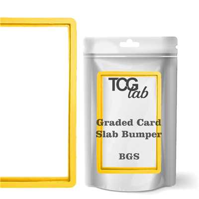 TcgLab Graded Card Slab Bumper BGS Giallo