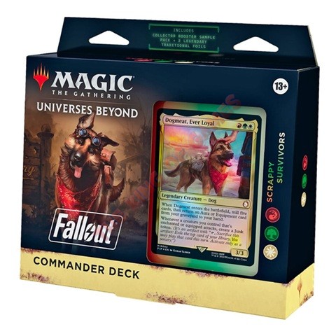 Magic: The Gathering - Fallout Commander Deck Scrappy Survivors ENG