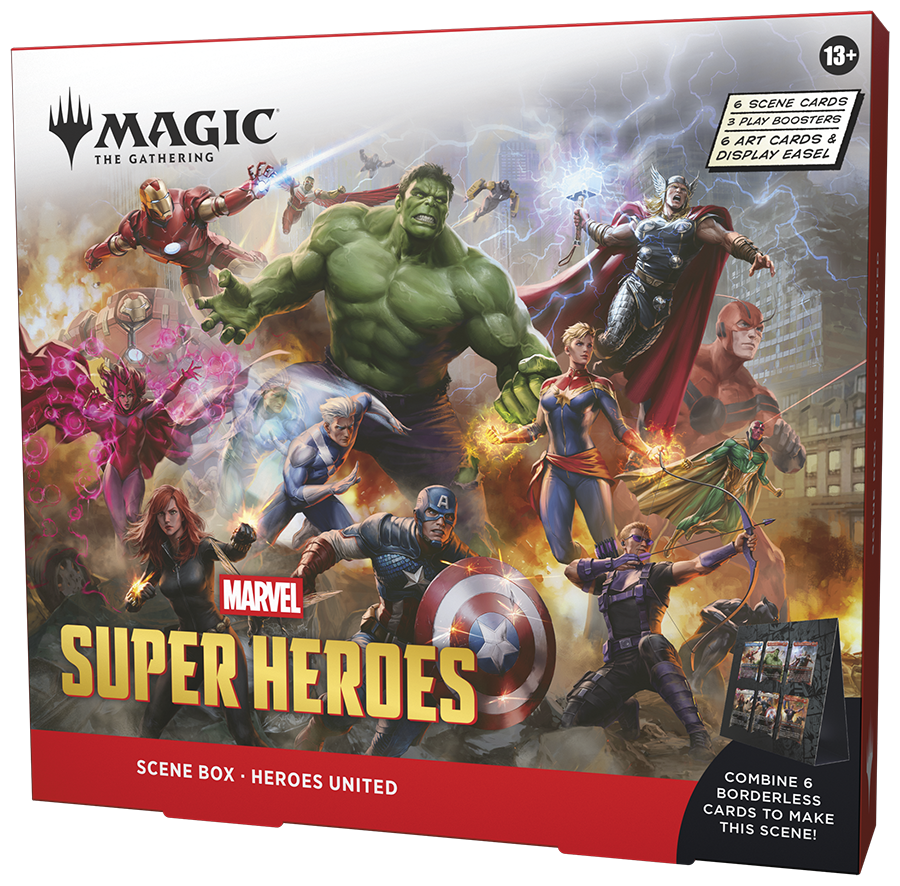Magic: The Gathering - Marvel Super Heroes - Scene Box (Heroes United) ENG