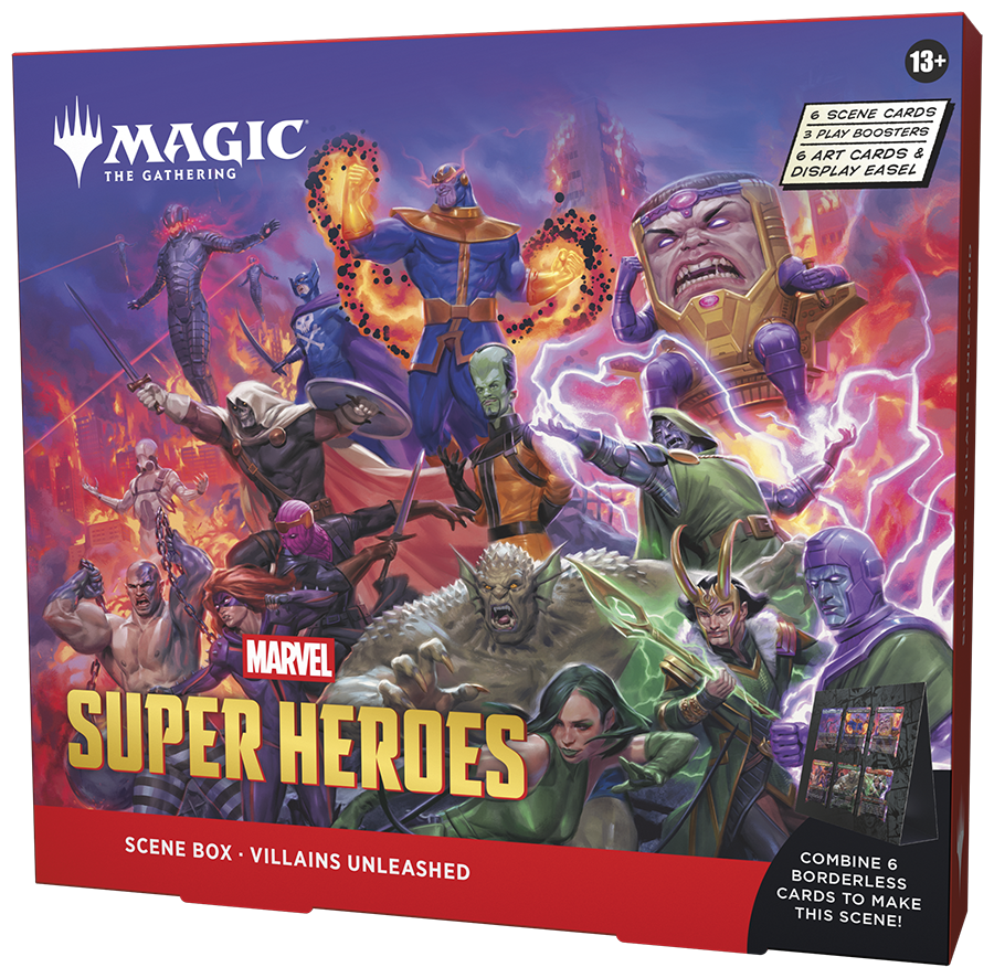 Magic: The Gathering - Marvel Super Heroes - Scene Box (Villains Unleashed) ENG