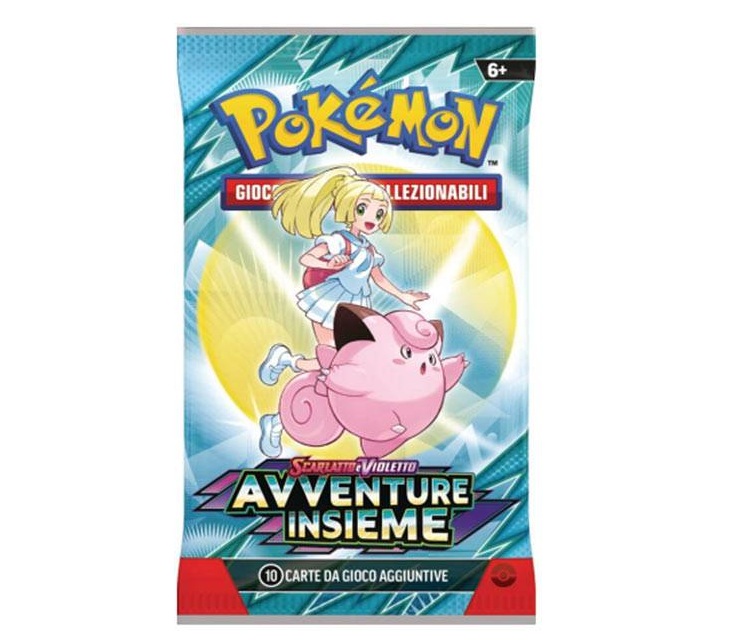 Pokémon Scarlatto e Violetto Avventure Insieme (Busta 10 Carte) ITA