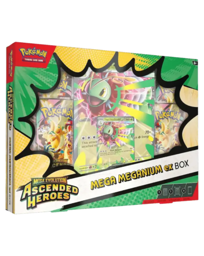 Pokémon Megaevoluzione Ascesa Eroica Collezione Mega Meganium ex ITA