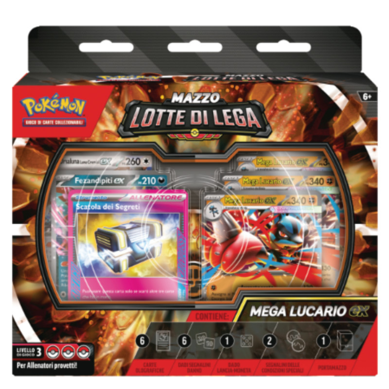 Pokémon Mazzo Lotte di Lega Mega Lucario EX