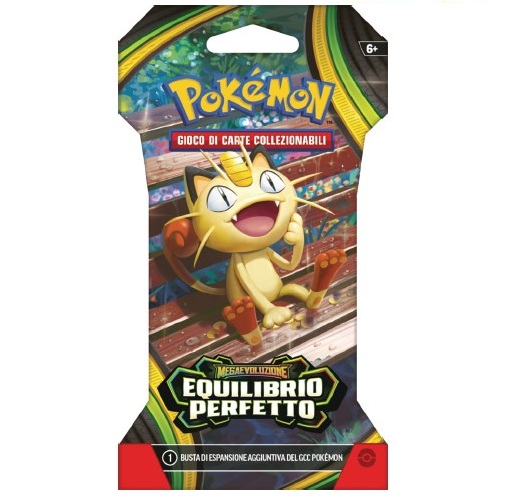 Pokémon Megaevoluzione Equilibrio Perfetto (Blister con Busta 10 Carte) ITA