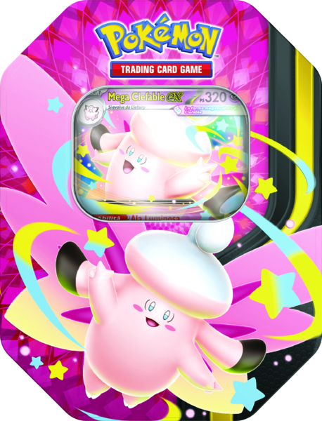 Pokémon Tin da Collezione Mega Chiarodiluna Mega Clefable EX ITA