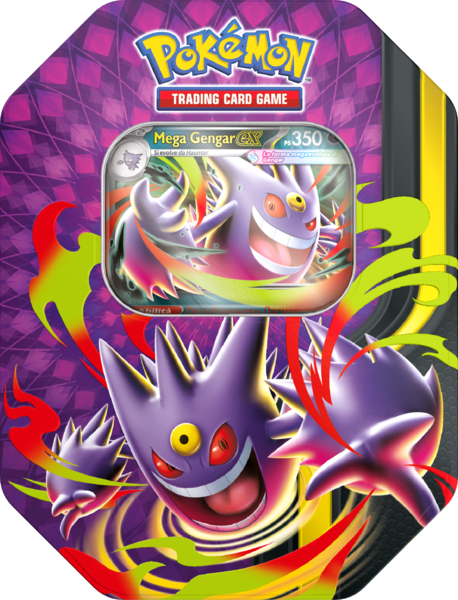 Pokémon Tin da Collezione Mega Chiarodiluna Mega Gengar EX ITA
