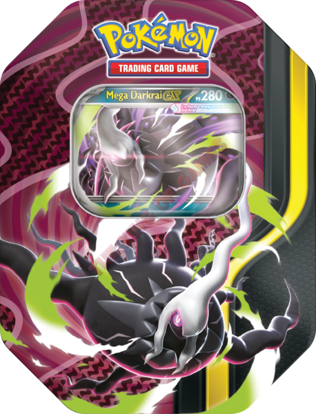 Pokémon Tin da Collezione 2026 Megaforze (Mega Darkrai-EX) ITA