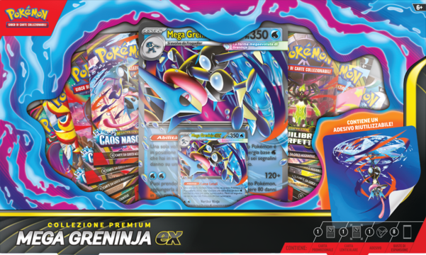 Pokémon Collezione Premium Mega Greninja-EX ITA