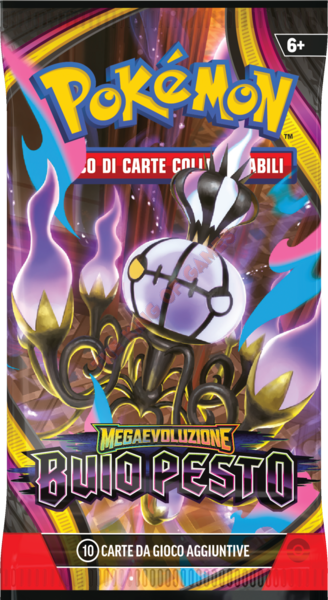 Pokémon Megaevoluzione M5 Buio Pesto (Busta 10 Carte) ITA