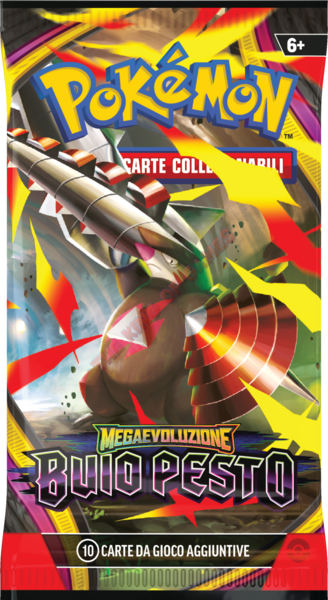 Pokémon Megaevoluzione M5 Buio Pesto (Busta 10 Carte) ITA