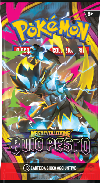 Pokémon Megaevoluzione M5 Buio Pesto (Busta 10 Carte) ITA