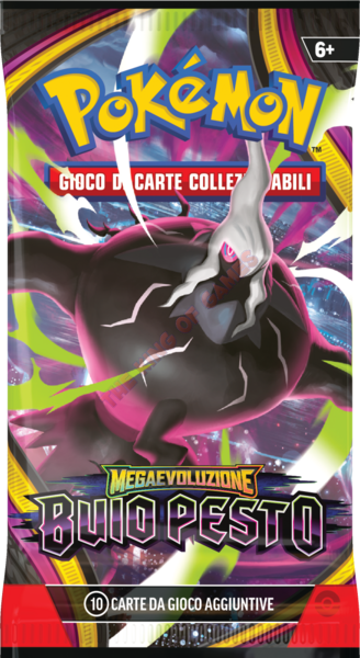 Pokémon Megaevoluzione M5 Buio Pesto (Busta 10 Carte) ITA