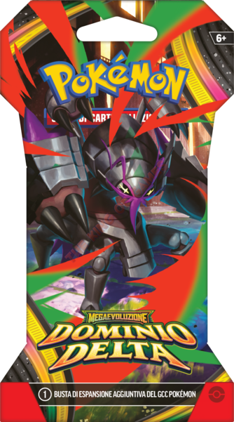 Pokémon Megaevoluzione M6 Dominio Delta (Blister con Busta 10 Carte) ITA