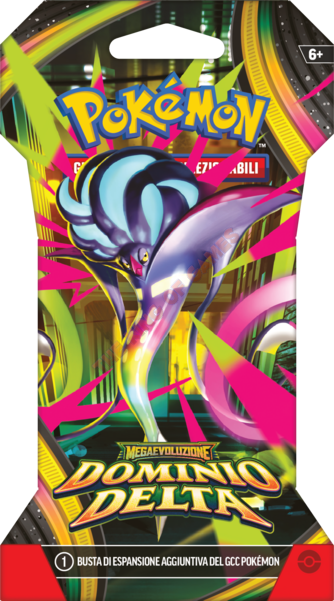 Pokémon Megaevoluzione M6 Dominio Delta (Blister con Busta 10 Carte) ITA