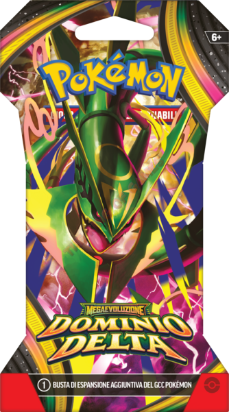 Pokémon Megaevoluzione M6 Dominio Delta (Blister con Busta 10 Carte) ITA