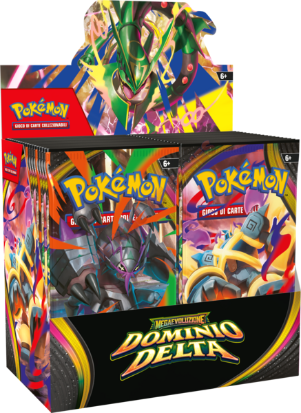 Pokémon Megaevoluzione M6 Dominio Delta (Box 36 Buste) ITA