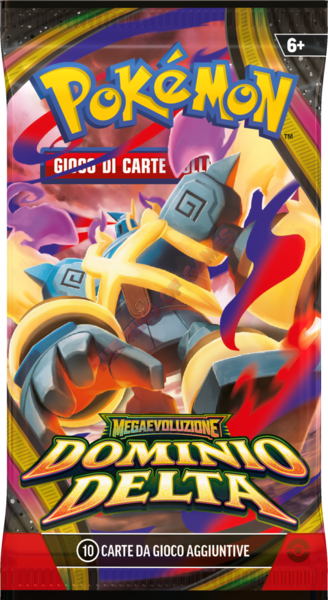 Pokémon Megaevoluzione M6 Dominio Delta (Busta 10 Carte) ITA