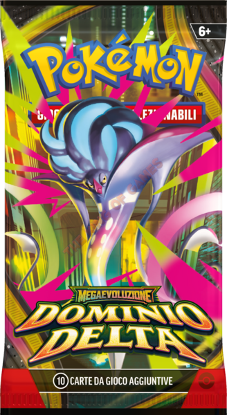 Pokémon Megaevoluzione M6 Dominio Delta (Busta 10 Carte) ITA