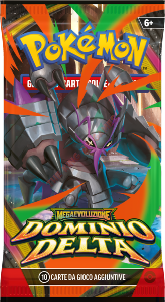 Pokémon Megaevoluzione M6 Dominio Delta (Busta 10 Carte) ITA
