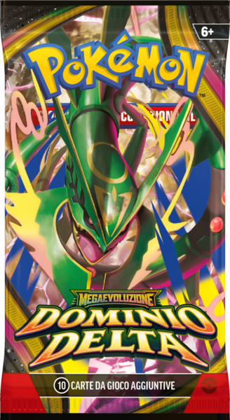 Pokémon Megaevoluzione M6 Dominio Delta (Busta 10 Carte) ITA
