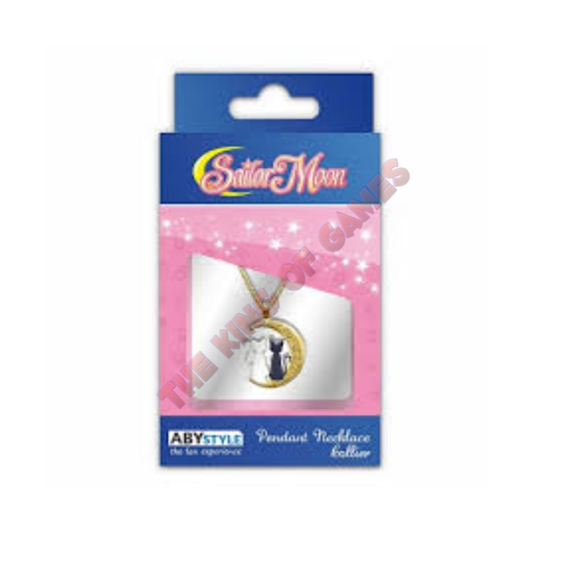 AbyStyle - Sailor Moon Collana con Pendente "Cats on the Moon"