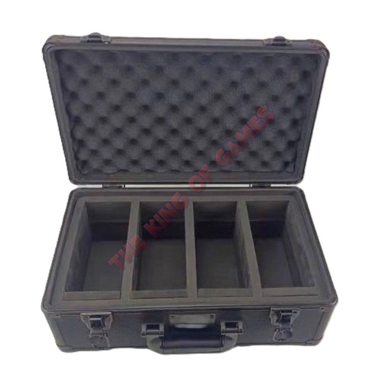 Evoretro XL Valigetta Nera con chiavi per 120 carte gradate con 4 spazi modulari