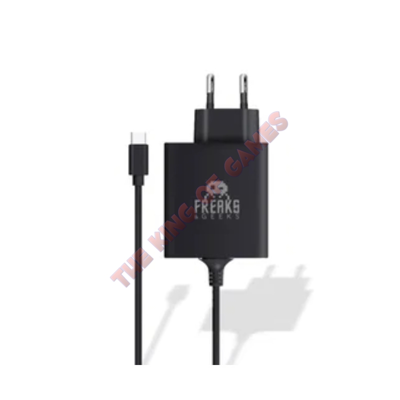 FREAKS AND GEEKS AC adapter for Nintendo Switch 2 - 30W - Black EUROPE