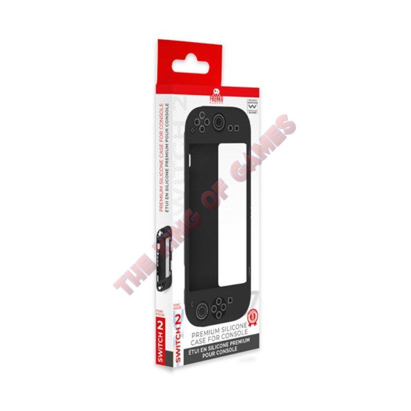 FREAKS AND GEEKS Silicone case for Switch 2 console (Black)