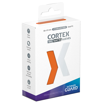 Ultimate Guard Cortex Sleeves Matte Standard Size (100) - Orange