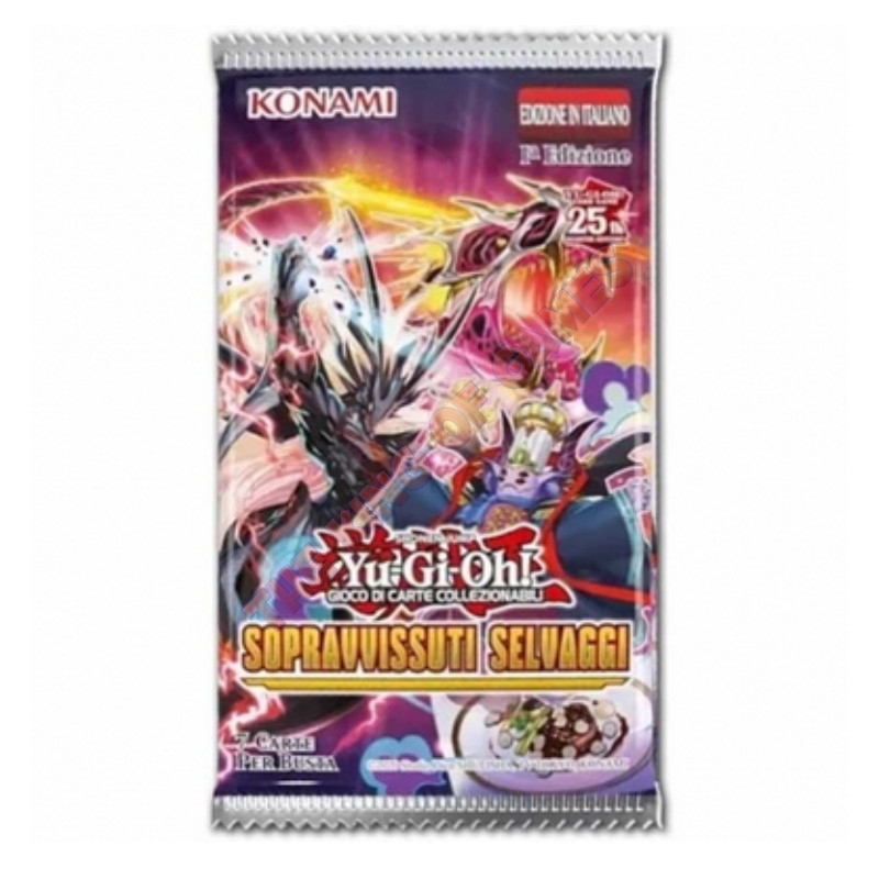 Yu-Gi-Oh! Sopravvissuti Selvaggi 1°Edizione (Busta 7 Carte) ITA