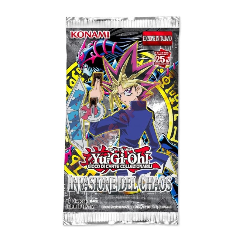 Yu-Gi-Oh! Invasione del Chaos 25th Edition (Busta 9 Carte) ITA