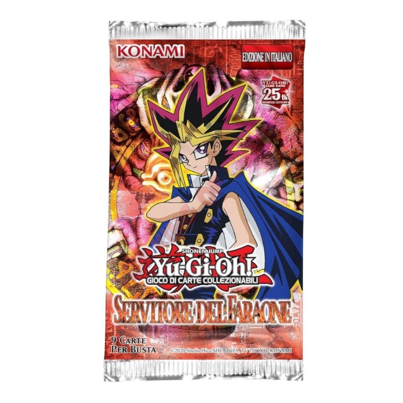 Yu-Gi-Oh! Servitore del Faraone 25th Edition (Busta 9 Carte) ITA