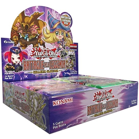 Yu-Gi-Oh! Battaglie della Leggenda - Galleria Gloriosa (Box 24 Buste) ITA