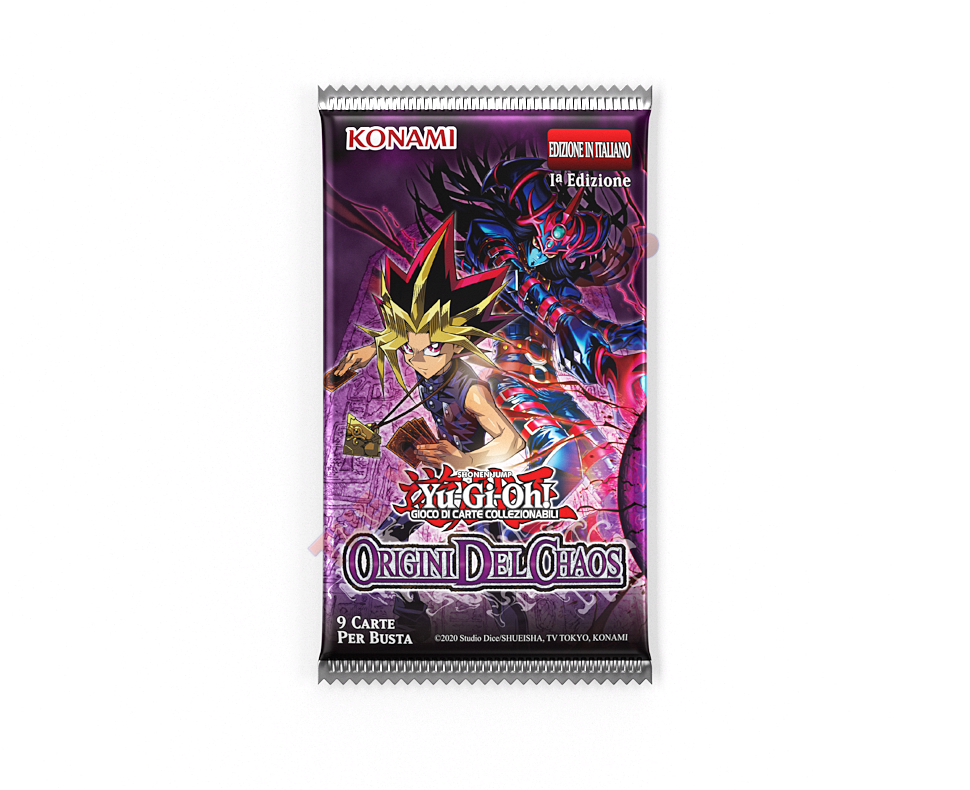 Yu-Gi-Oh! Origine del Chaos 1^Ed. (Busta 9 Carte) ITA