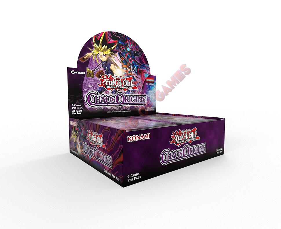 Yu-Gi-Oh! Origini del Chaos 1^Ed. (Box 24 Buste) ENG
