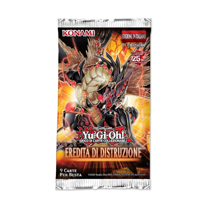 Yu-Gi-Oh! Eredità di Distruzione 1°Edizione (Tuckbox 3 Bustine) ITA