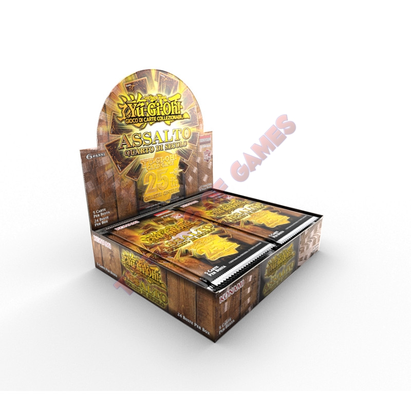 Yu-Gi-Oh! Assalto Quarto di Secolo (Box 24 Buste) 1^ Edizione ITA