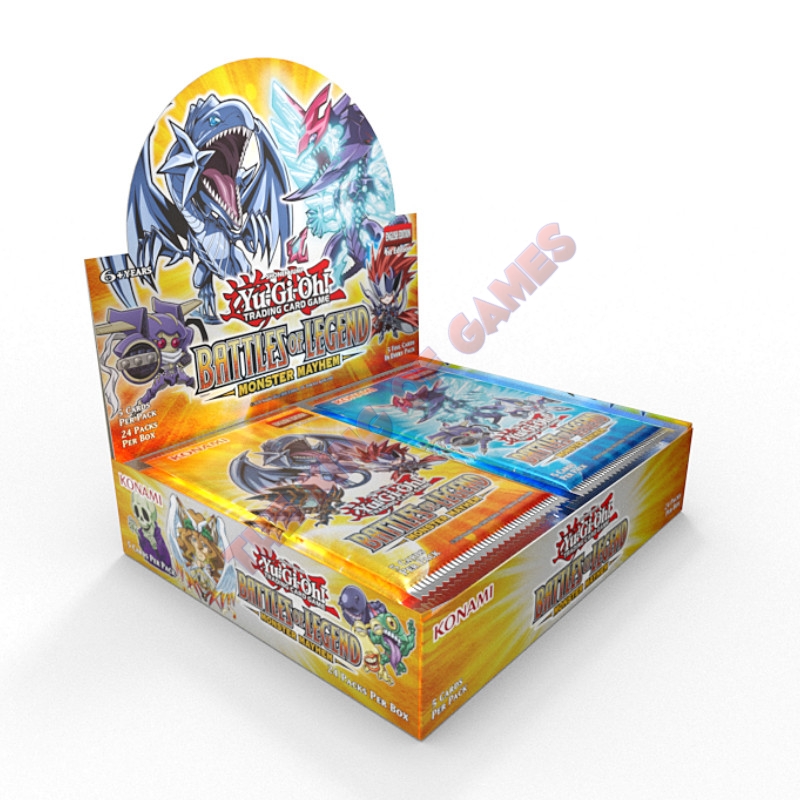 Yu-Gi-Oh! Battaglie della Leggenda Tumulto di Mostri (Box 24 Buste) 1^Edizione ENG
