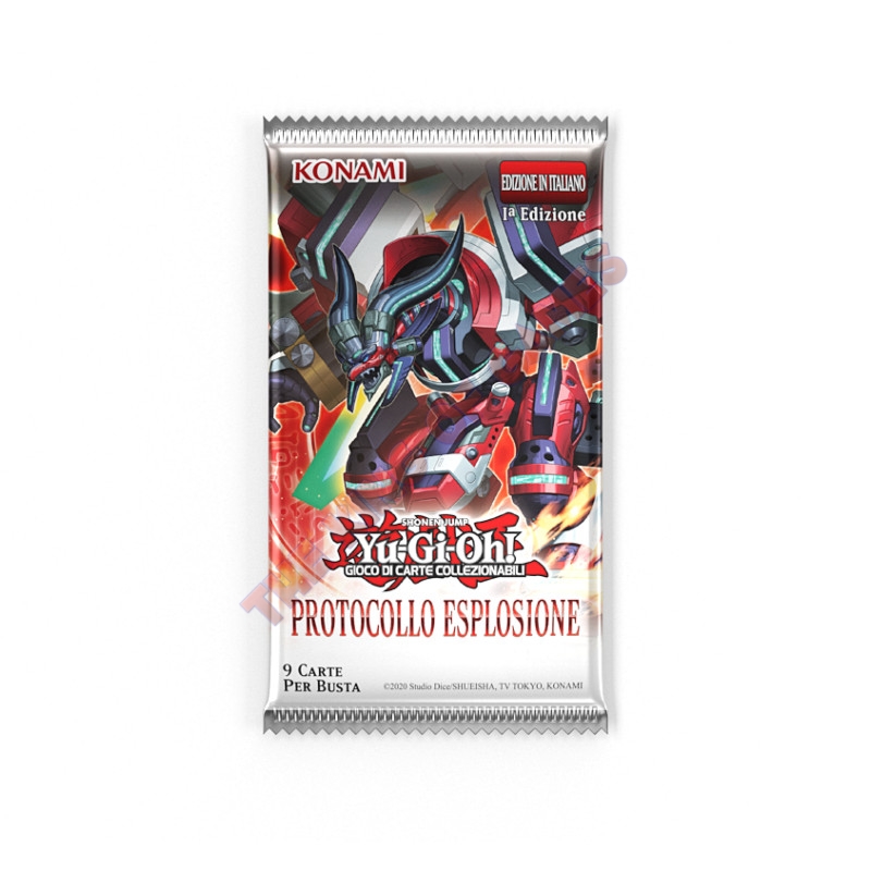 Yu-Gi-Oh! Protocollo Esplosione 1° Edizione (Busta 9 Carte) ITA