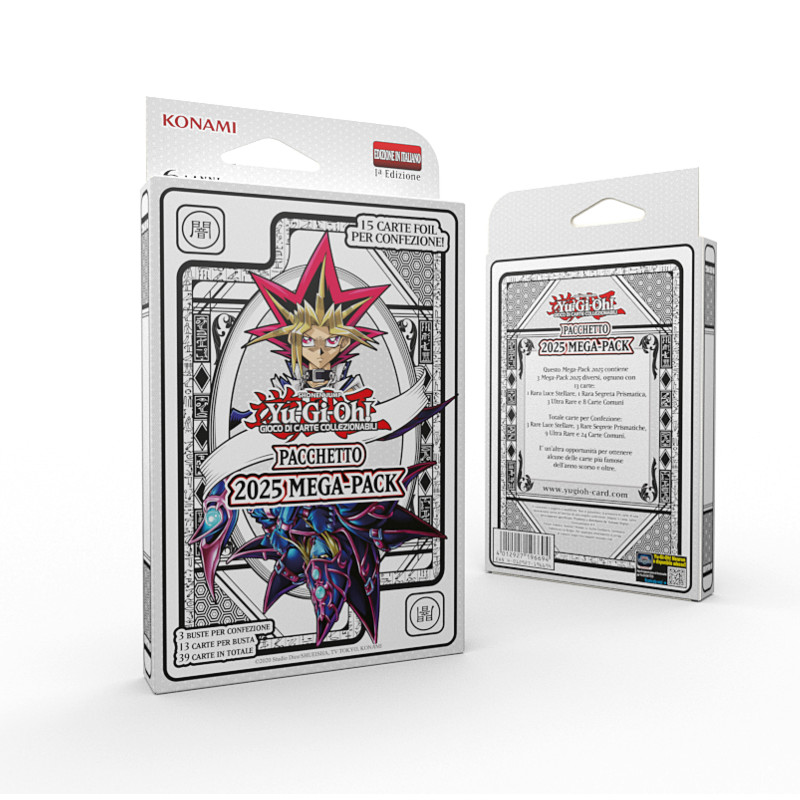 Yu-Gi-Oh! Tin 2025 Mega-Pack 1^Edizione ITA (Edizione Tuckbox)