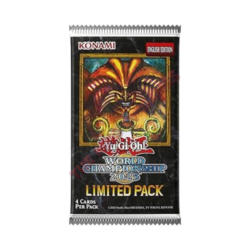 Yu-Gi-Oh! World Championship 2025 Limited Pack (Busta 4 Carte) ENG