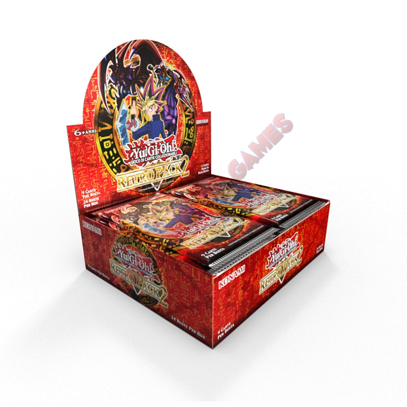 Yu-Gi-Oh! Retro Pack 2 Edizione 2025 Unlimited (Box 24 buste) ITA