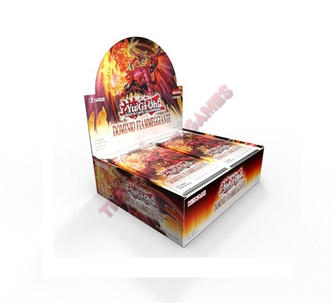 Yu-Gi-Oh! Dominio Fiammeggiante 1°Edizione (Box 24 Buste) ITA