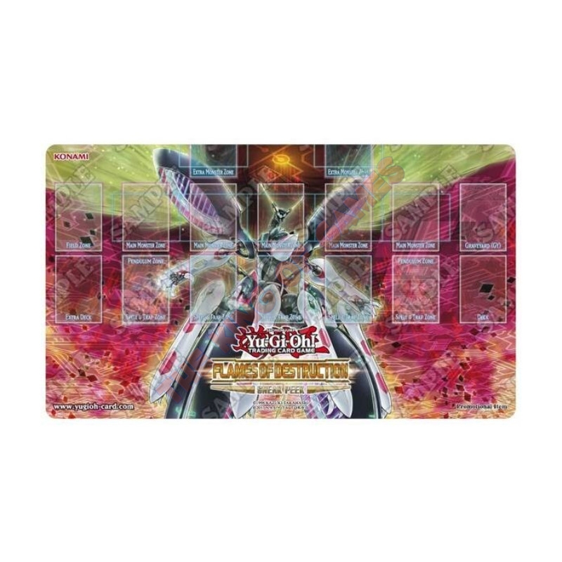 Yu-Gi-Oh! Fiamme della Distruzione 1°Edizione (Kit Sneak Peek 40 buste + 8 Promo + 1 Playmat) ITA