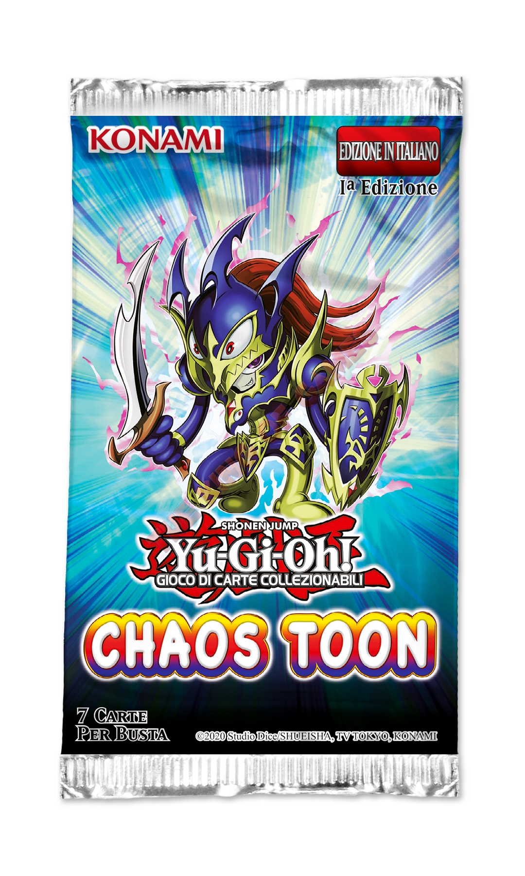 Yu-Gi-Oh! Chaos Toon 1°Edizione (Busta 7 Carte) ITA