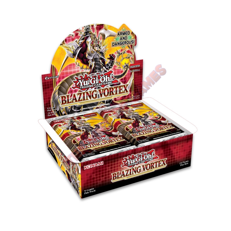 Yu-Gi-Oh! Vortice Fiammeggiante 1°Edizione (Box 24 Buste) ENG