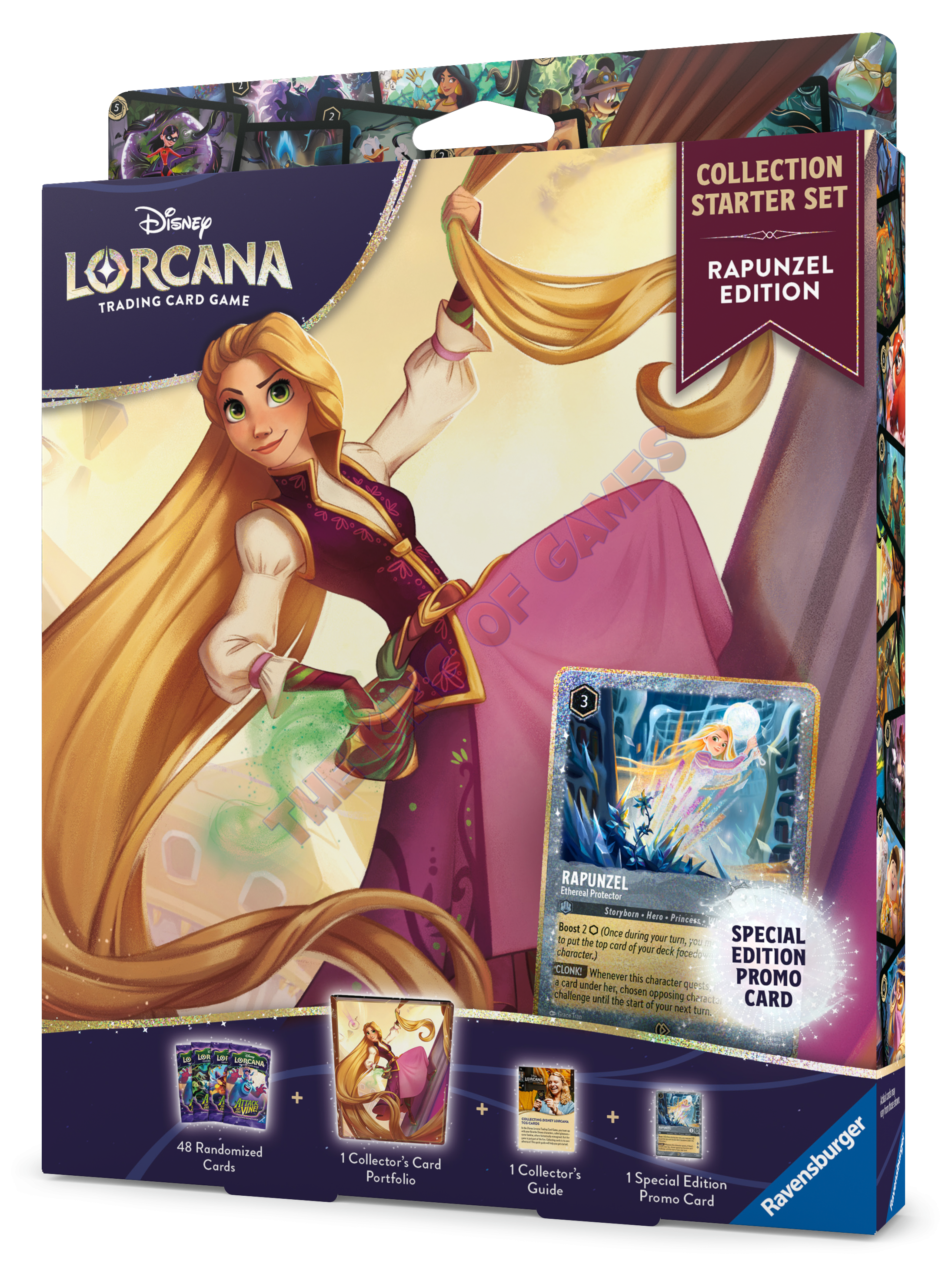 Disney Lorcana - Set 13 - Viticcio all'Attacco - Set Introduttivo da Collezione Edizione Rapunzel ITA